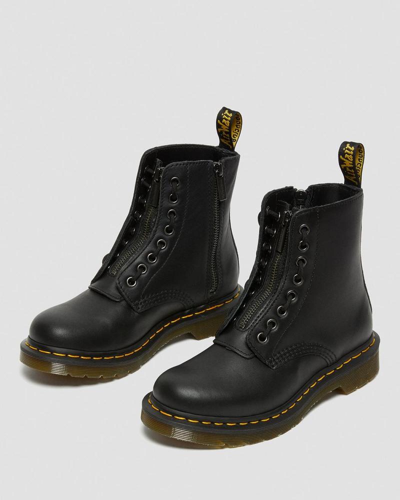 Dr Martens 1460 Pascal Nappa Vinterstøvler Dame Sort | DK 289PJJ